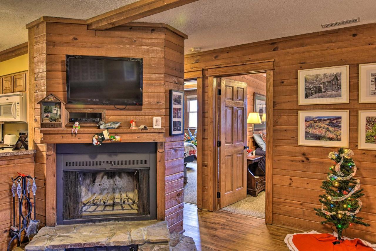 Cozy Cabin With Hot Tub And Smoky Mountain Views! Villa บรายซันซิตี ภายนอก รูปภาพ